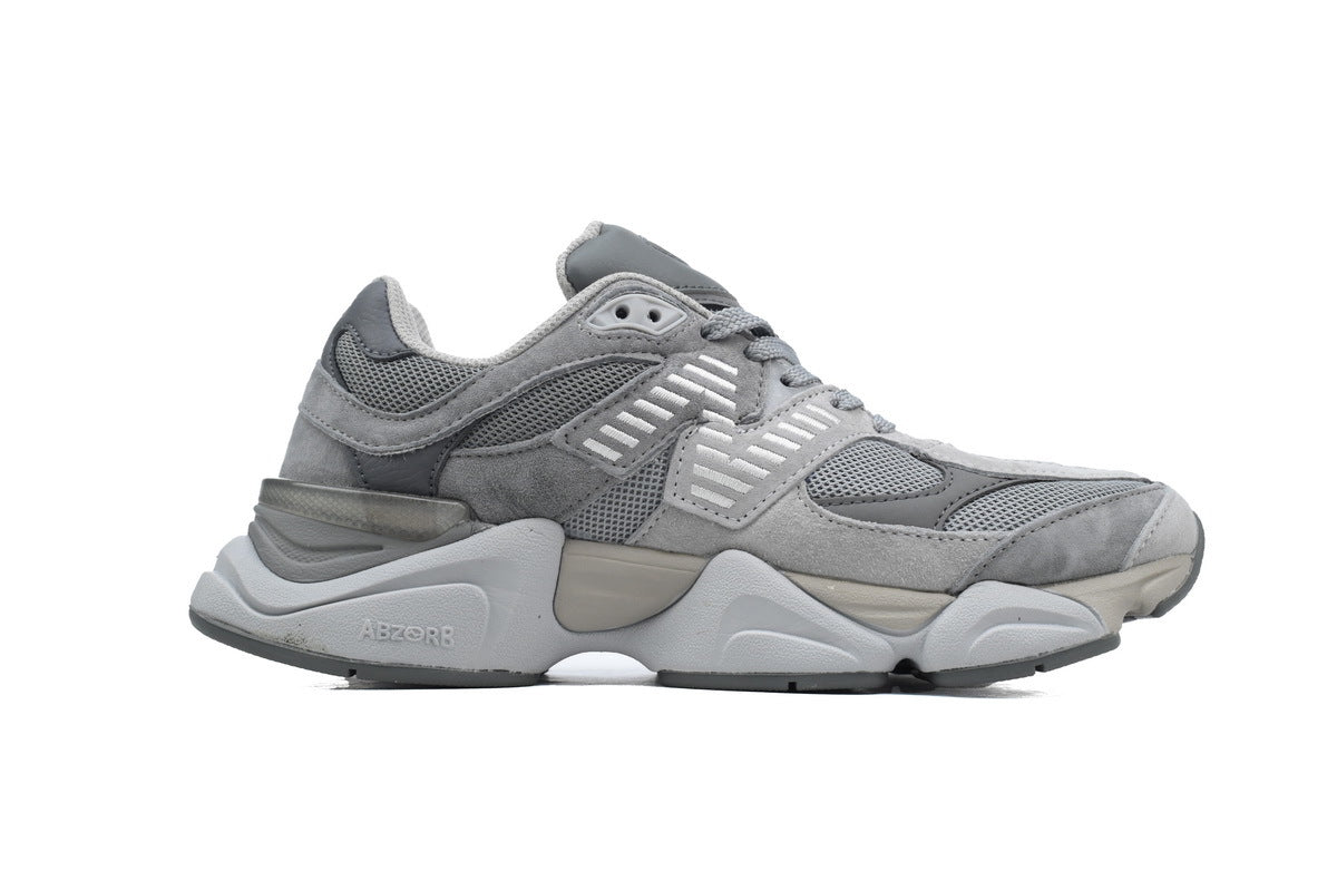 New Balance 9060 Women's & Men's Grey Chunky Retro Sneakers