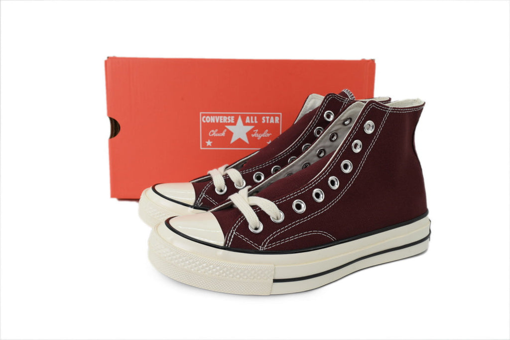 Converse Chuck 70 Women's Men's Shoes | Burgundy High-Top Canvas Sneakers
