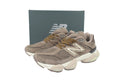 New Balance 9060 Women's & Men's Taupe Brown & Cream Chunky Retro Sneakers