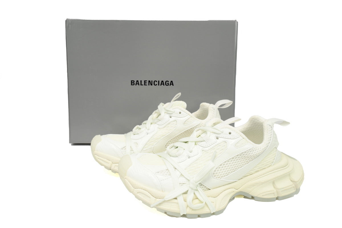 Balenciaga 3XL men's shoes Track Sneaker – Low-Top Chunky Sole balenciaga runners  White