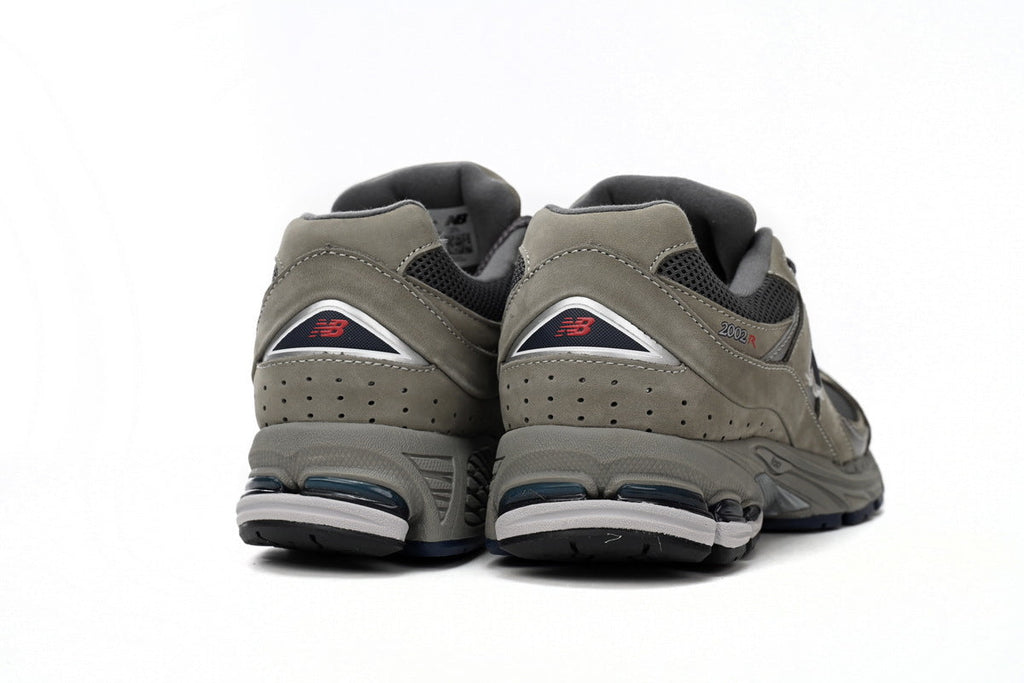 New Balance 2002R Women's & Men's Olive Grey & Navy Retro Lifestyle Sneakers
