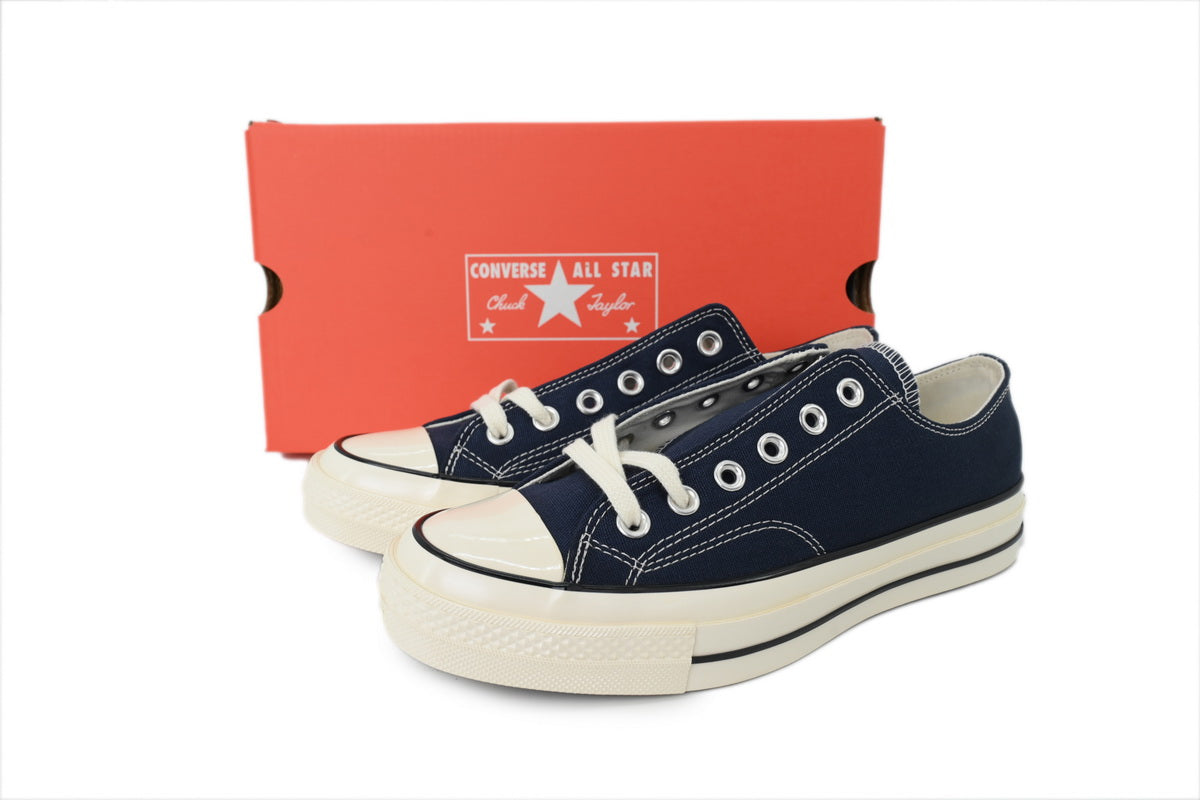 Converse Chuck 70 Women's Men's Shoes | Dark Navy Low-Top Canvas Sneakers