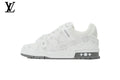 Louis Vuitton Trainer  shoes for man  women Sneaker – White Monogram