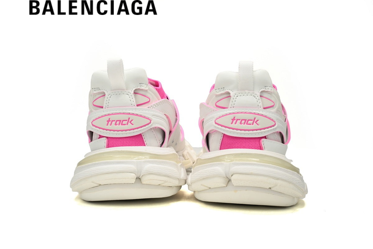 Balenciaga Track men's shoes  women sneakers White & Pink