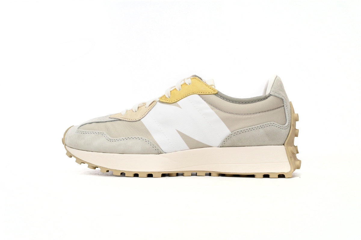 New Balance 327 Women's & Men's Retro Sneakers - Beige & Grey Colorblock