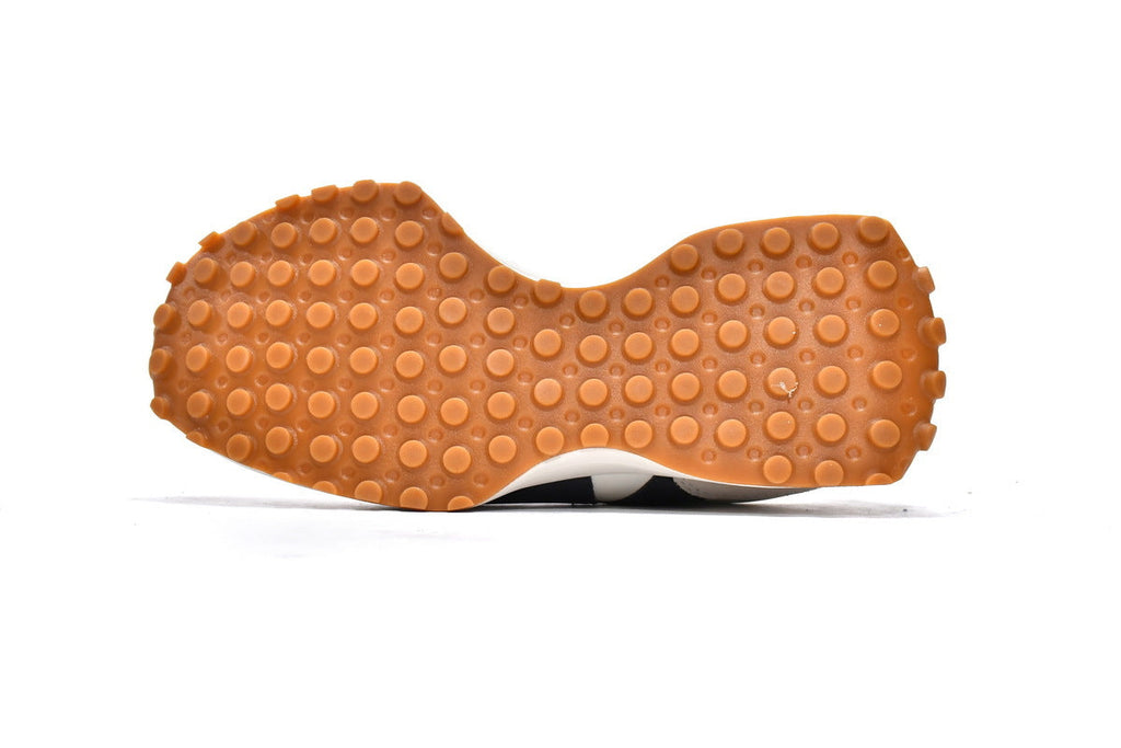 New Balance 327 Women's & Men's Retro Sneakers - White & Navy Gum Sole
