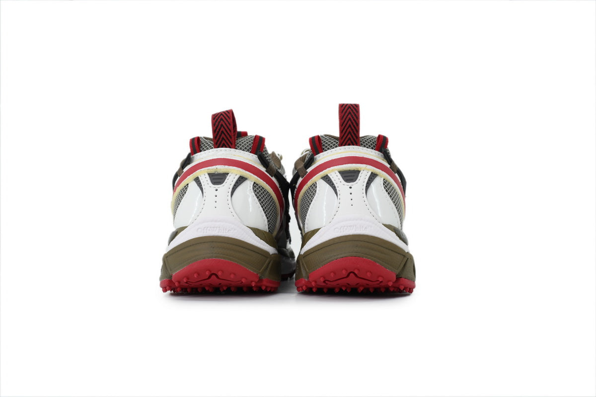 Off-White Be Right Back Women's Men's Black, Red & Olive Chunky Sneakers