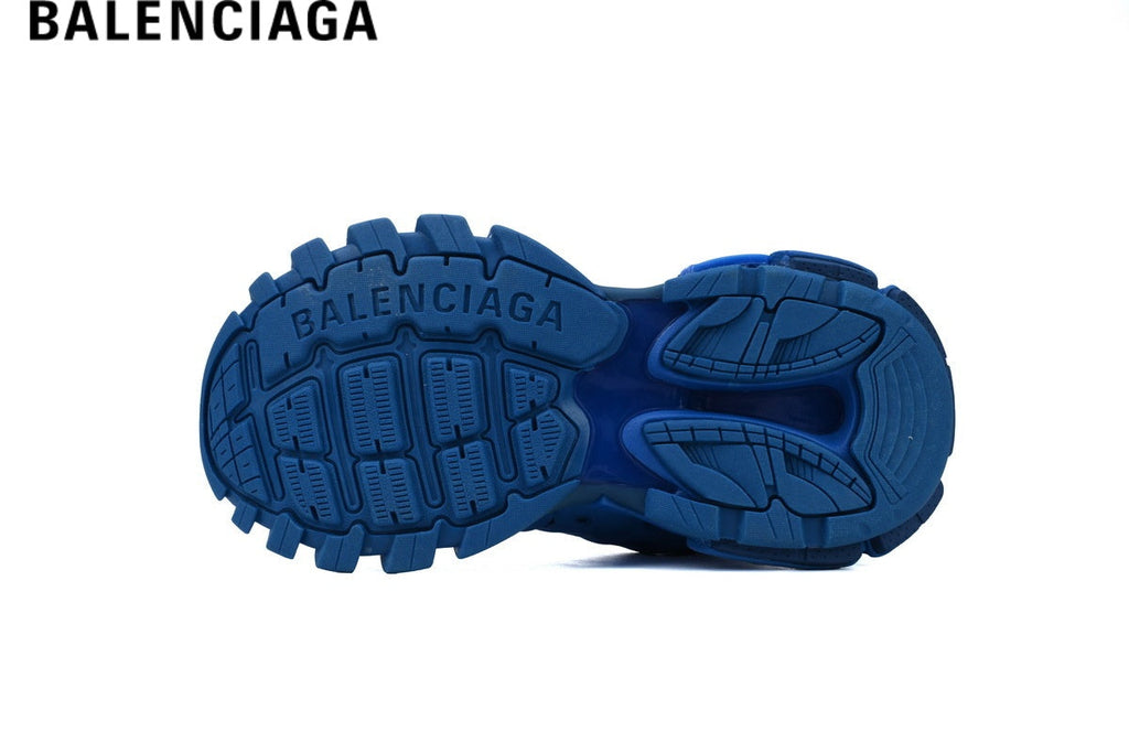 Balenciaga Track men's shoes  women sneakers - Bright Blue