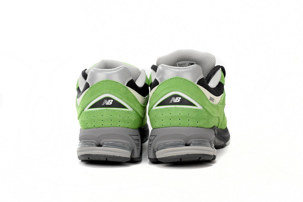 New Balance 2002R Women's & Men's Lime Green & Black Retro Sneakers