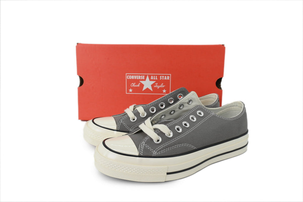 Converse Chuck 70 Women's Men's Shoes | Charcoal Gray Low-Top Canvas Sneakers