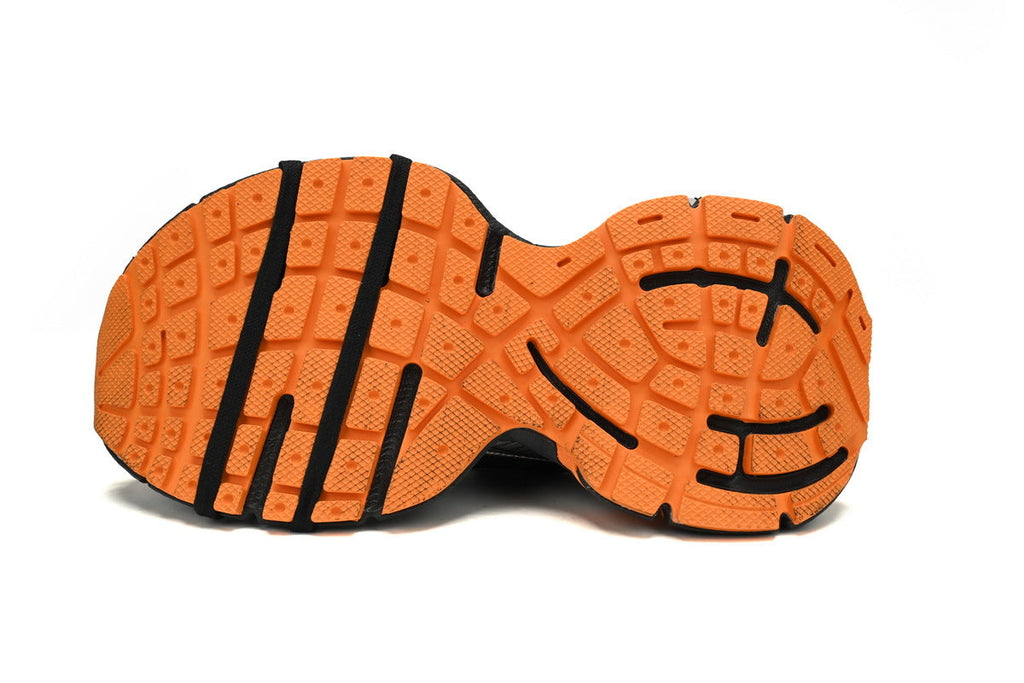 Balenciaga 3XL  men's shoes Track Sneaker – Low-Top Chunky Sole  balenciaga runners Black Orange