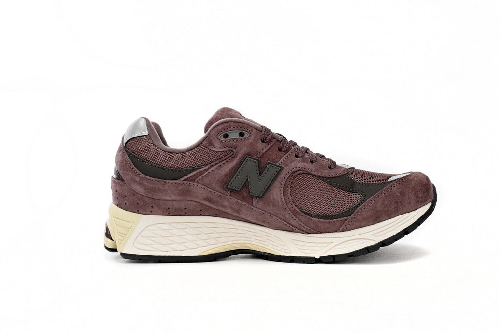New Balance 2002R Women's & Men's Burgundy & Cream Retro Sneakers