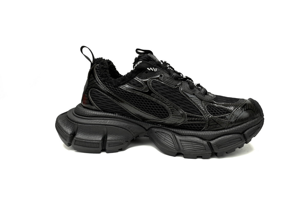 Balenciaga 3XL men's shoes Track Sneaker – Low-Top Chunky Sole balenciaga runners black