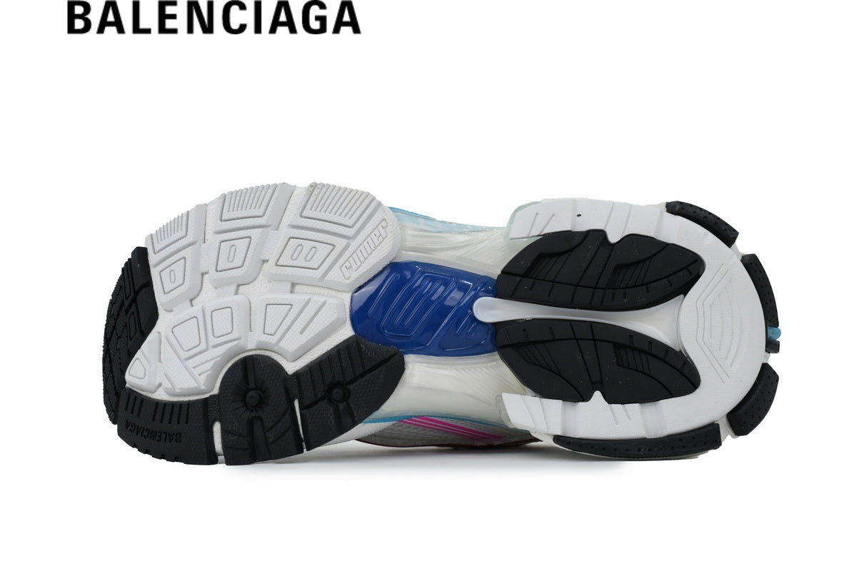 Balenciaga Runner  men's shoes  women sneakers Multi Color