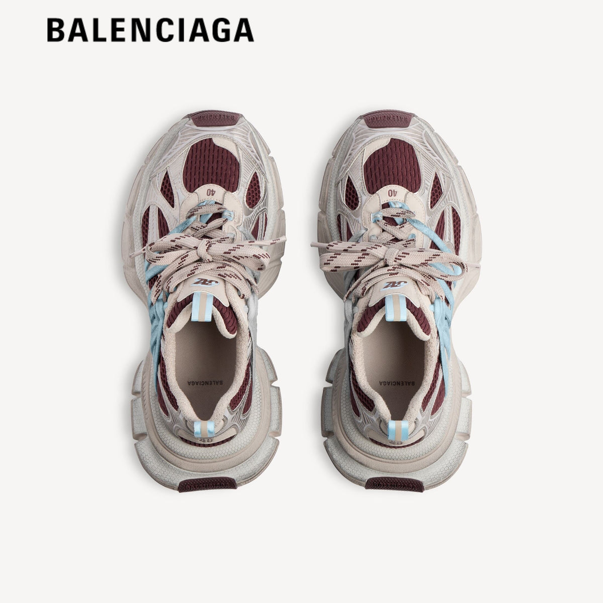 Balenciaga 3XL Extreme Laces men's shoes  women sneakers