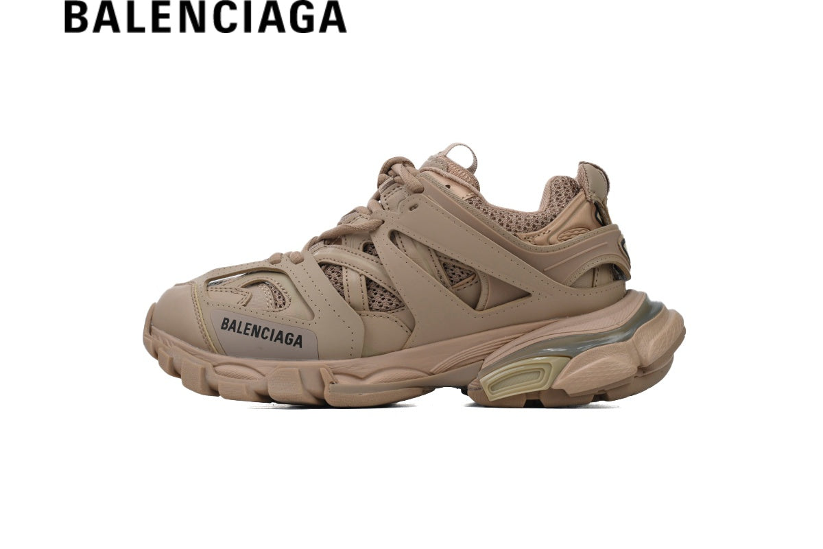 Balenciaga Track men's shoes  women sneakers in Beige