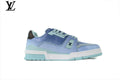 Louis Vuitton LV shoes for man  women Trainer Sneaker