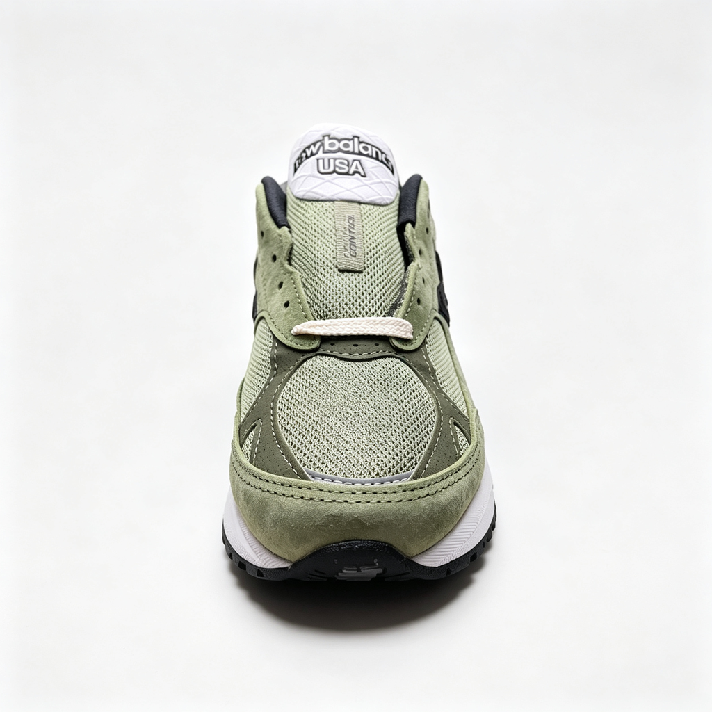 New Balance 990v3 Olive Black Women's & Men's Retro Lifestyle Sneakers