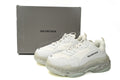 Balenciaga men's shoes Track  Triple S Clear Sole Sneakers balenciaga runners  White