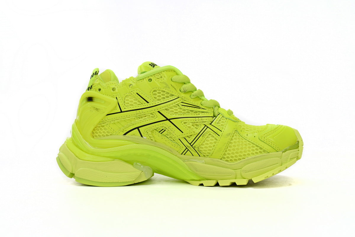 Balenciaga men's shoes Track Runner Sneaker – Distressed Low-Top  balenciaga runners Pale yellow