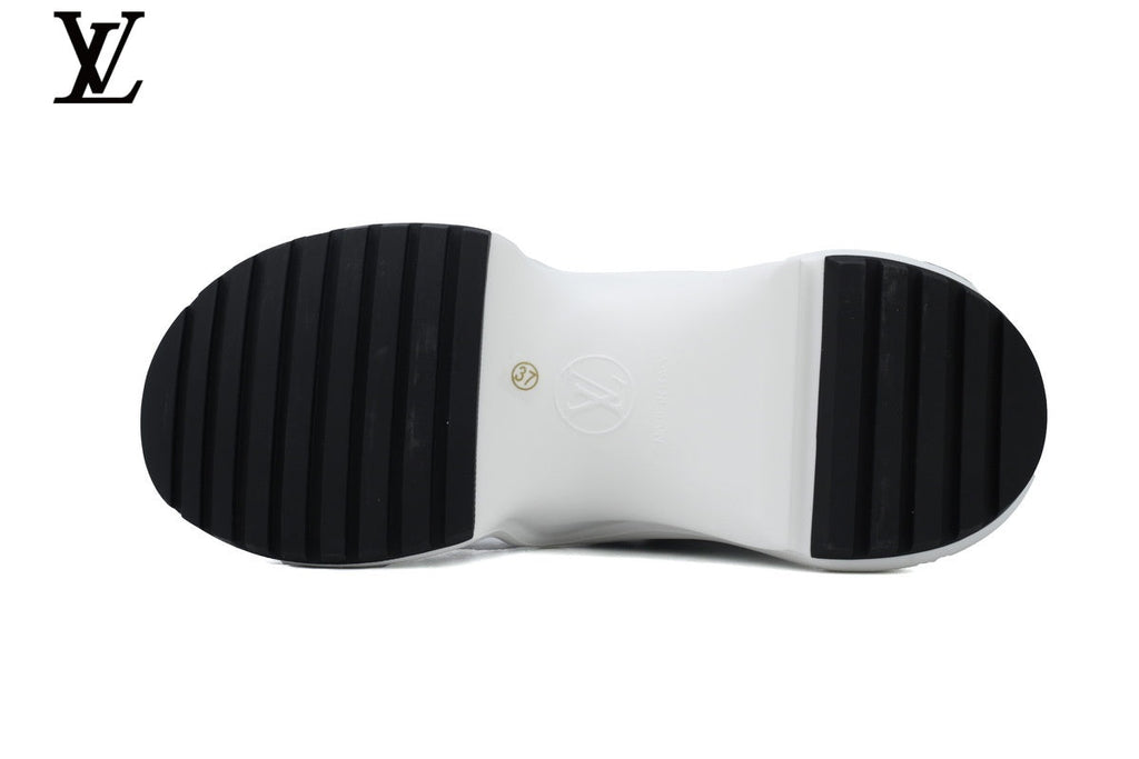 Louis Vuitton LV shoes for man  women Archlight Sneaker – White & Black