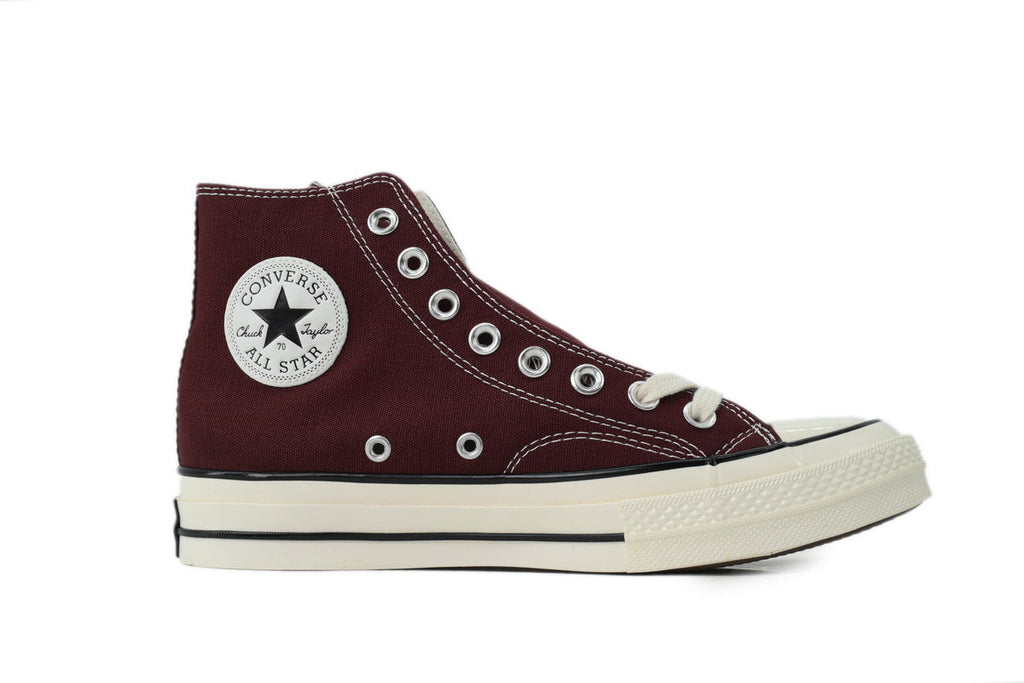 Converse Chuck 70 Women's Men's Shoes | Burgundy High-Top Canvas Sneakers