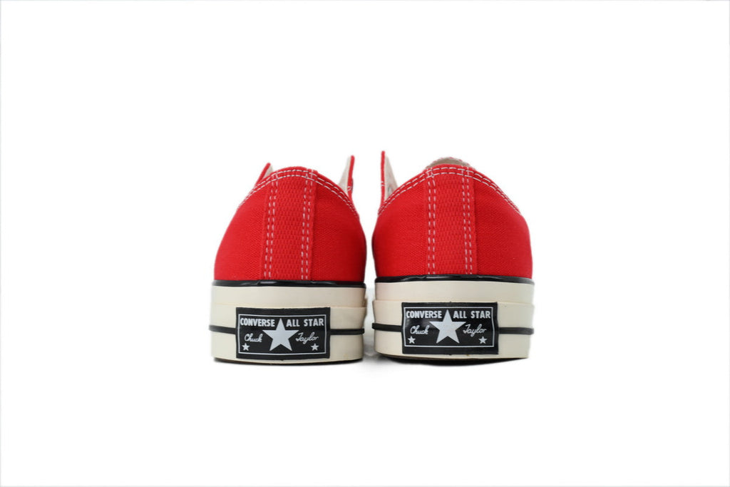 Converse Chuck 70 Women's Men's Shoes | Red Low-Top Canvas Sneakers
