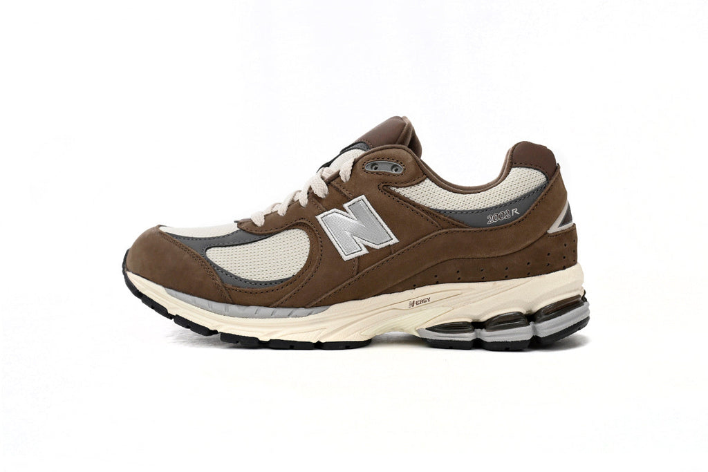 New Balance 2002R Women's & Men's Brown & Cream Retro Lifestyle Sneakers