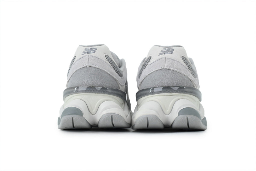 New Balance 9060 Women's & Men's Light Grey & White Chunky Retro Sneakers
