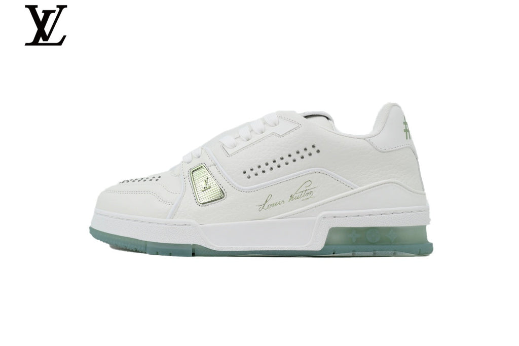 Louis Vuitton LV shoes for man  women Trainer Sneaker