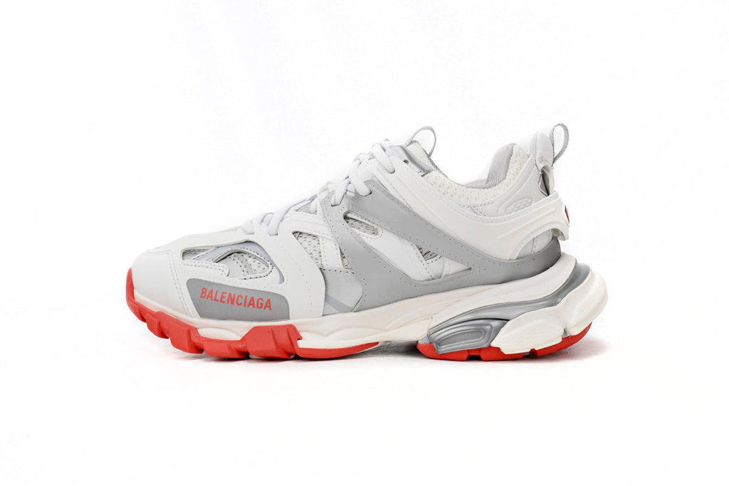 Balenciaga men's shoes Track Sneaker  balenciaga runners White and red