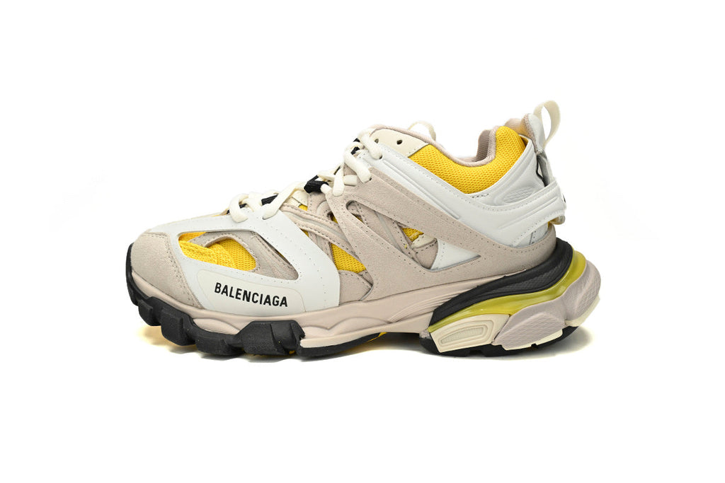 Balenciaga men's shoes Track Sneaker  balenciaga runners white yellow