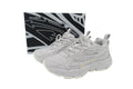 Off-White Be Right Back Women's Men's Silver Sparkle Chunky Sneakers