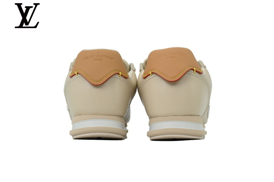 Louis Vuitton shoes for man  women Low-Top Leather Sneakers - Beige