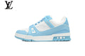 Louis Vuitton Trainer Sneakers – Sky Blue & White