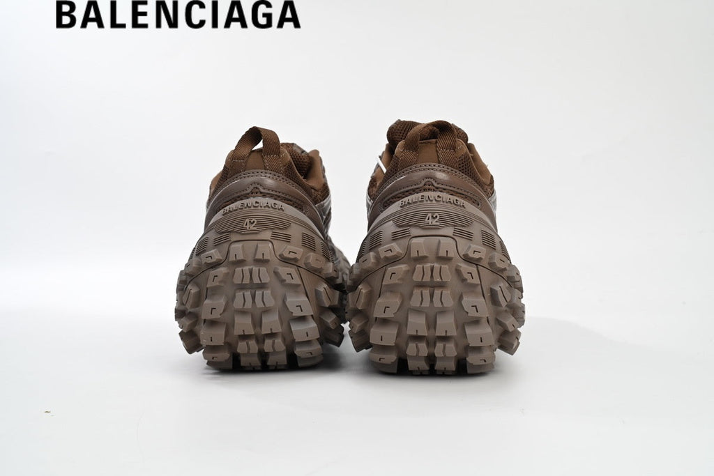 Balenciaga Brown Defender men's shoes  women sneakers
