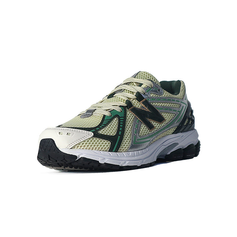 New Balance 1906R Women's & Men's Cream & Green Retro Mesh Sneakers