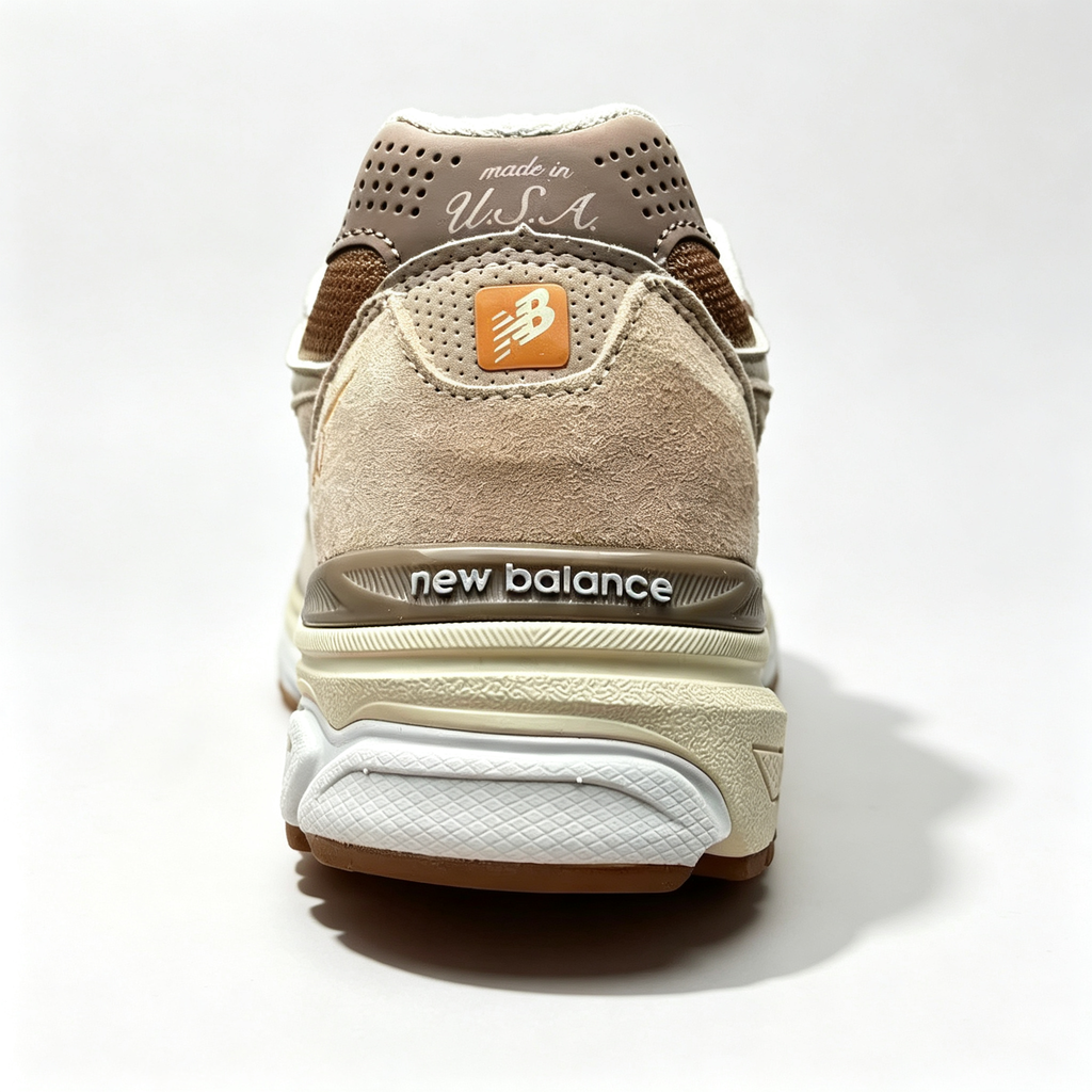 New Balance 990v3 Sepia Stone Made in USA Women's & Men's Beige Retro Sneakers