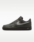 Nike Air Force 1 '07 Dark Olive Grey and Black Sneakers mens low top shoes