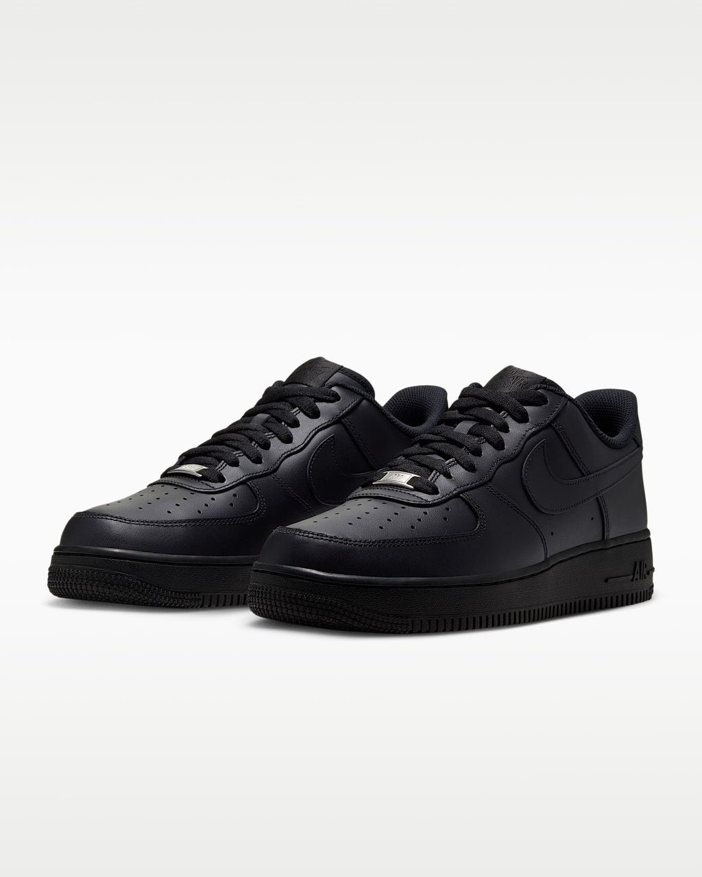 Nike Air Force 1 '07 Triple Black Sneakers mens low top shoes