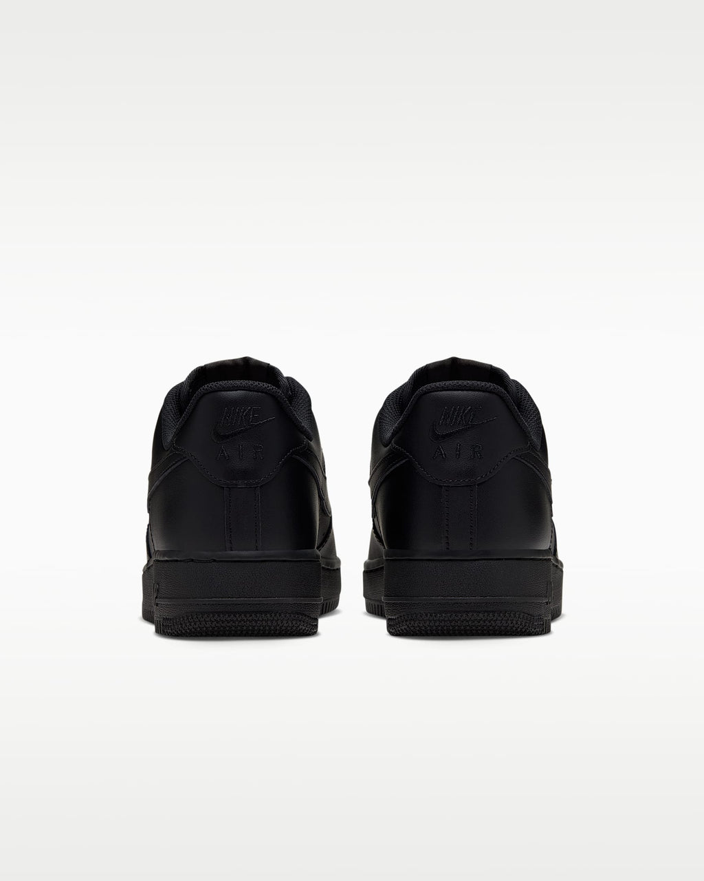 Nike Air Force 1 '07 Triple Black Sneakers mens low top shoes