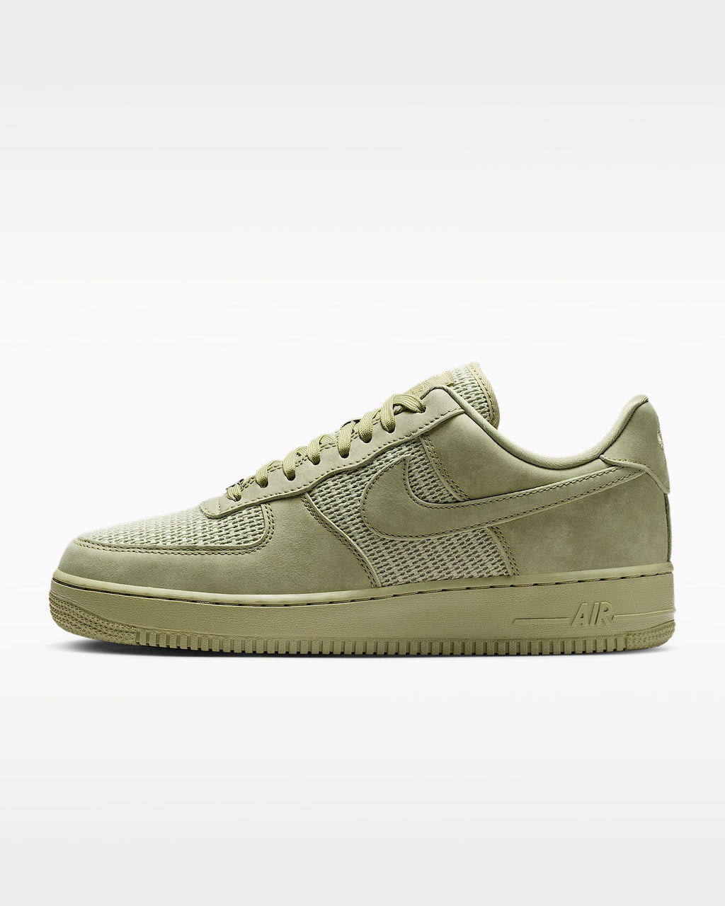 Nike Air Force 1 '07 Olive Aura Mesh Sneakers mens low top shoes