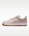 Nike Air Force 1 '07 Light Beige Denim Gum Sneakers mens low top shoes