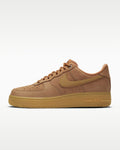 Nike Air Force 1 '07 Wheat Suede Gum Sneakers mens low top shoes