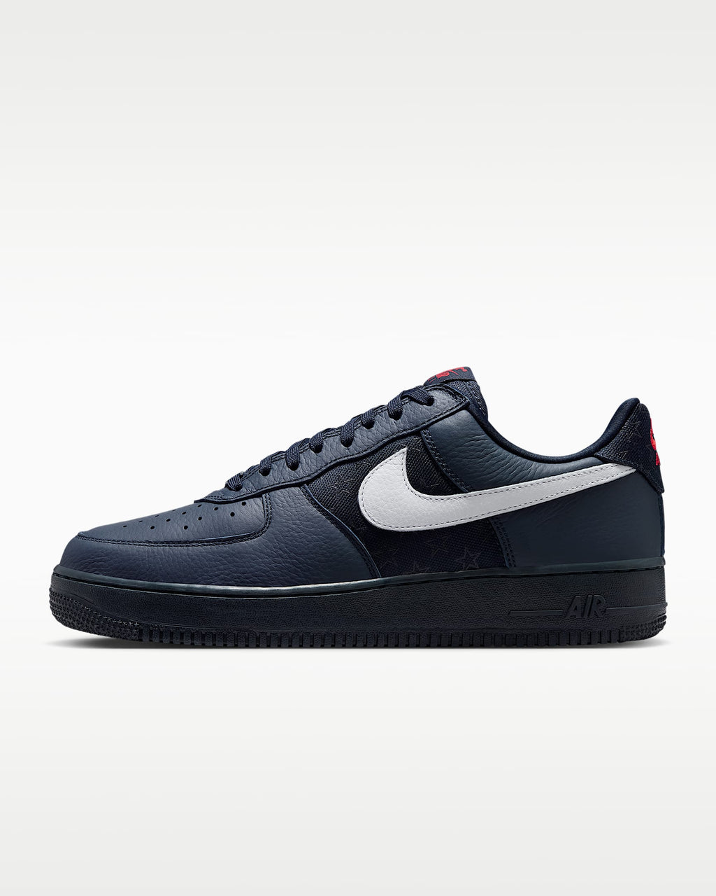 Nike Air Force 1 '07 Obsidian White and Black Sneakers mens low top shoes