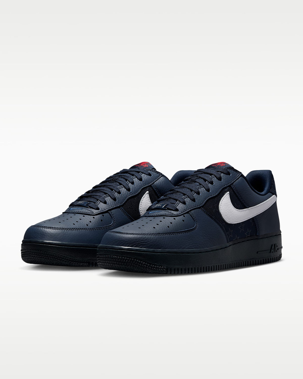 Nike Air Force 1 '07 Obsidian White and Black Sneakers mens low top shoes