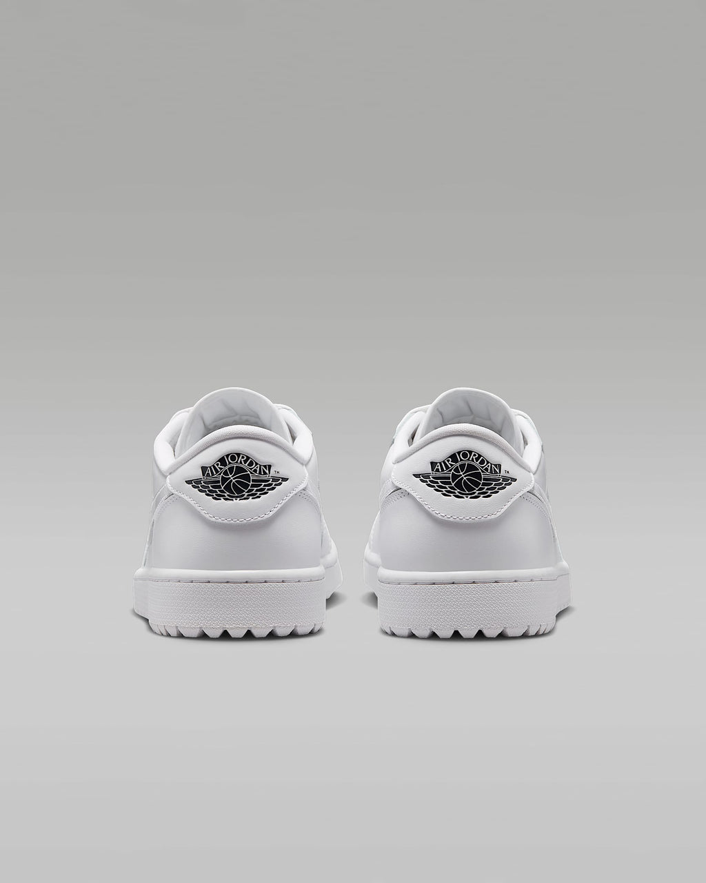 nike mens low top shoes Air Jordan 1 Low G Golf Triple White Sneakers
