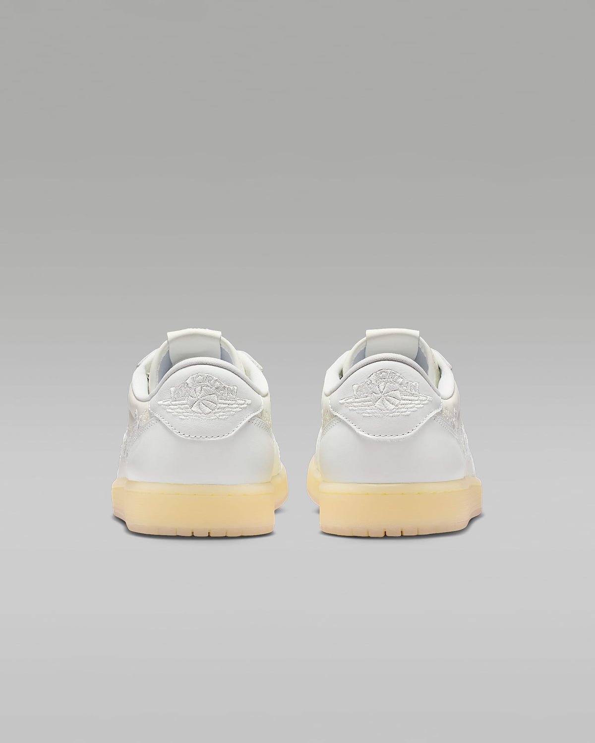 nike mens low top shoes Air Jordan 1 Low OG x Off-White Floral Embroidery Gum Sole Sneakers