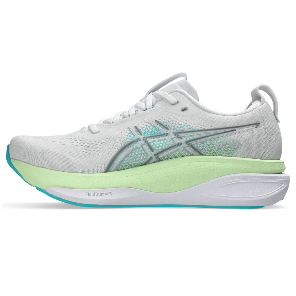 Asics  shoes  neutral running shoes mens  sneakers Gel-Kayano 33 White / Mint Green