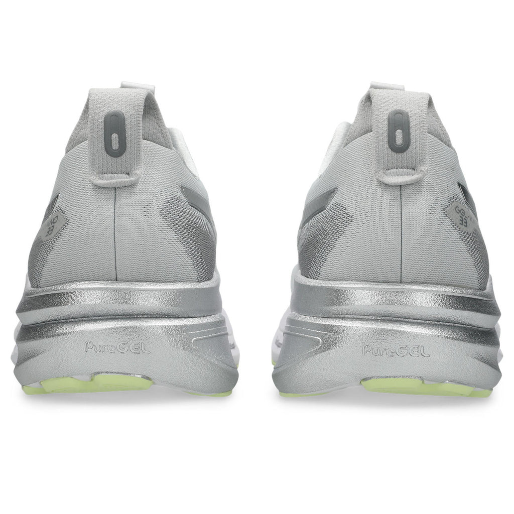 Asics  shoes  neutral running shoes mens  sneakers Gel-Kayano 33 Light Grey / Metallic Silver